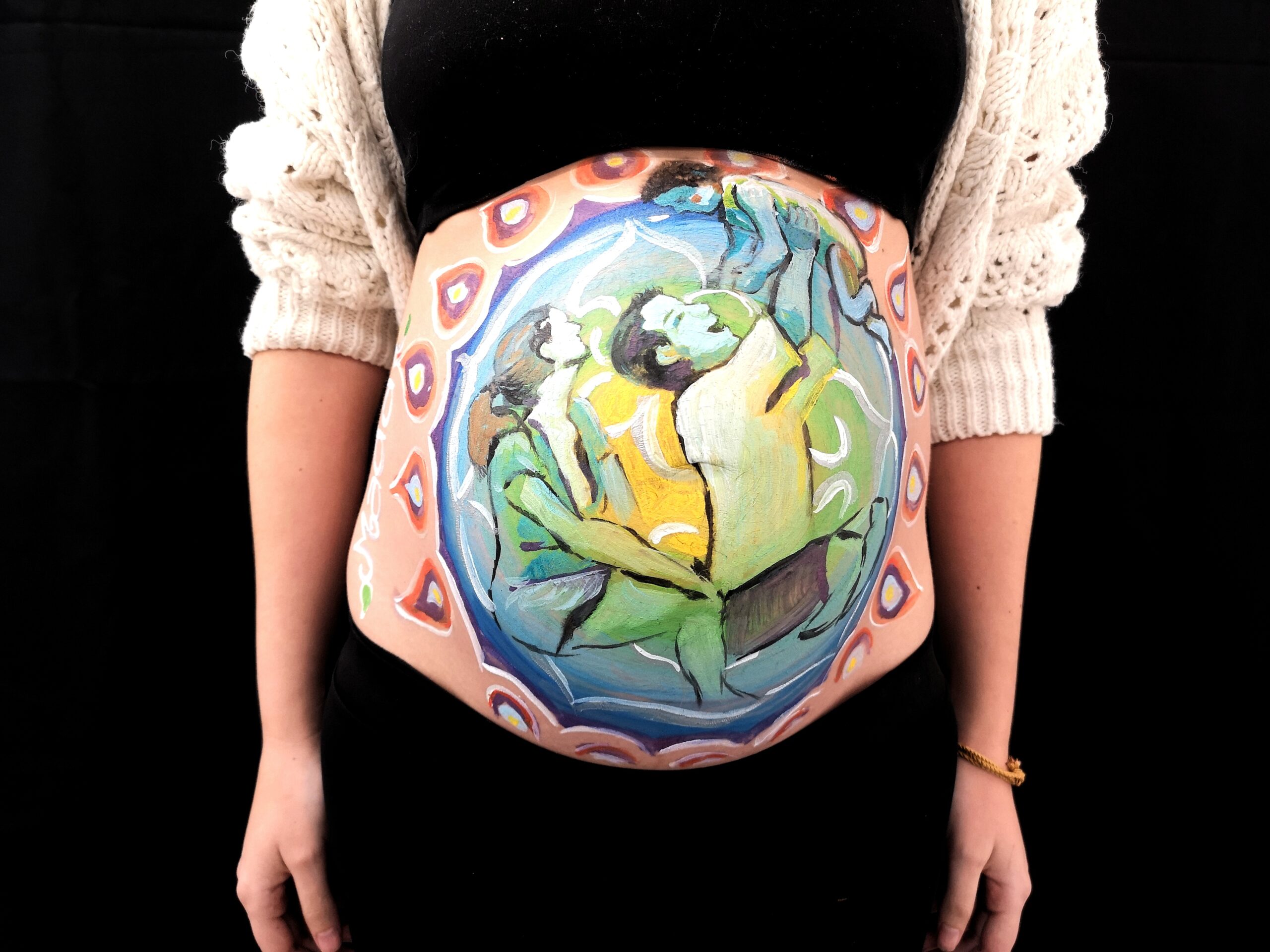 pintura embarazadas