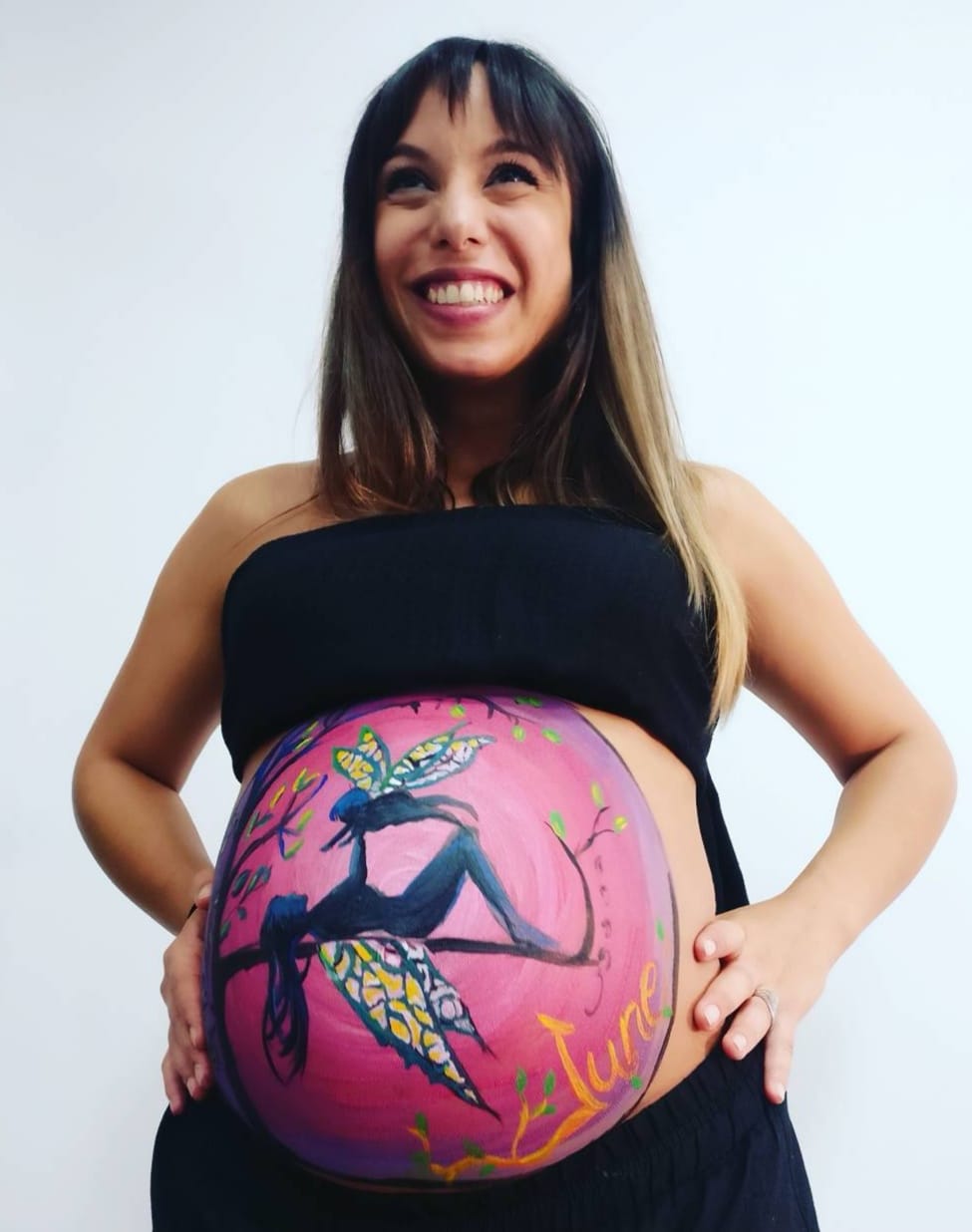 belly painting vitoria